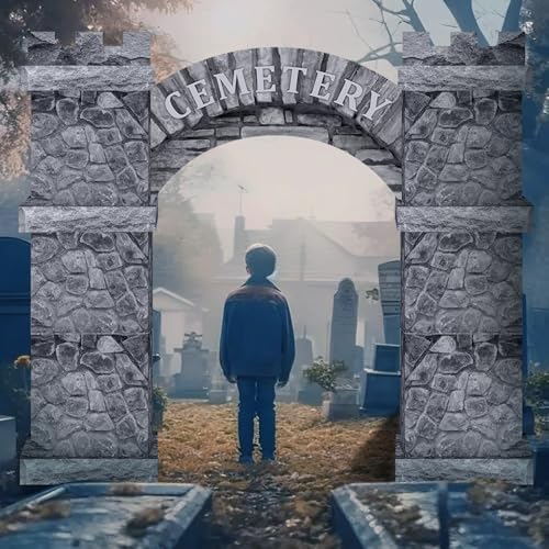 Bucherry 15 Pcs Halloween Cemetery Graveyard Decor Trunk or Treat Kit by Bucherry