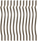 Myard 32-1/4 Inch Iron Deck Balusters, Baroque Wrought Style, Bronze by Myard