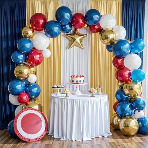 Outpain Thick 20 ft x 10 ft Gold Sequin Backdrop Curtain for Parties, Wrinkle Free Glitter Photo Backdrop Drapes 4 Panels 5x10ft Gold Back Drop Cloth for Wedding Christmas Photography Background - Image 5