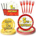 96PCS Cartoon Lighting Bolts Birthday Decorations Serve 24 Guest by WelcometoAndiCppss