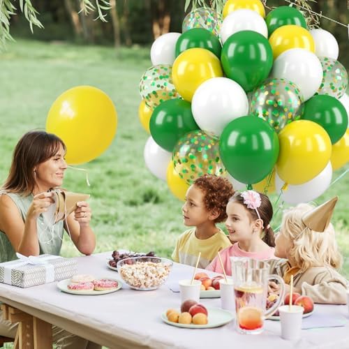 Green Yellow Balloons, 50 Pcs Party Balloons for Golf Birthday Decorations - Image 5