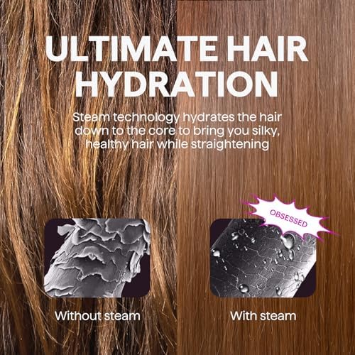 Wavytalk Pro Steam Hair Straightener Brush Steamline Pro Straightener Brush - Image 3
