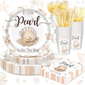 168 a Little Pearl Is on The Way Baby Shower Decoration Serve 24 by Sunnychicc