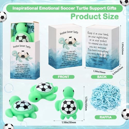 Wettarn 25 Sets Positive Soccer Gift with Boxes, Team Gifts - Image 2