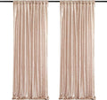 Poise3EHome Champagne Sequin Backdrop Curtains,2 Pcs 2FTx8FT Glitter Panels for Party Halloween Birthday Party Baby Shower Wedding Christmas Thanksgiving Holiday Decor by Poise3EHome