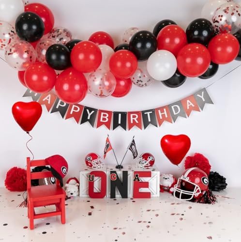 Red and Black Latex Balloons, 50Pcs 12inch Black Red White Party Balloons for Birthday,Wedding,Casino Party, Race Car Party,Graduation Decorations - Image 6