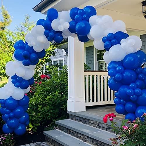 Voircoloria 105pcs Royal Blue Party Balloons, 12inch - Image 6