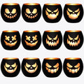 Jack O Lantern Votive Candle Holders for Indoor Outoddr Halloween Decor by SHMILMH