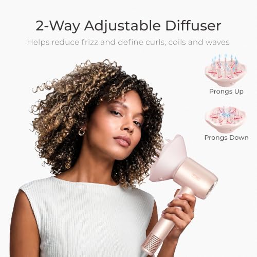 TYMO Hair Dryer with Diffuser High Speed 200M Ionic Blow Dryer with Comb - Image 6