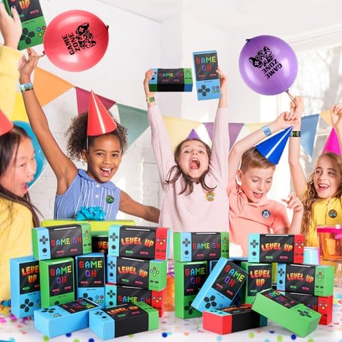 HyDren 147 Pcs 12 Sets Video Game Party Favors for Kids - Image 4