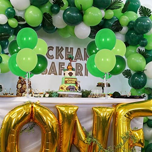 TONIFUL 4 Set Green Balloon Stand Balloon Centerpiece for Table Decorations - Image 5