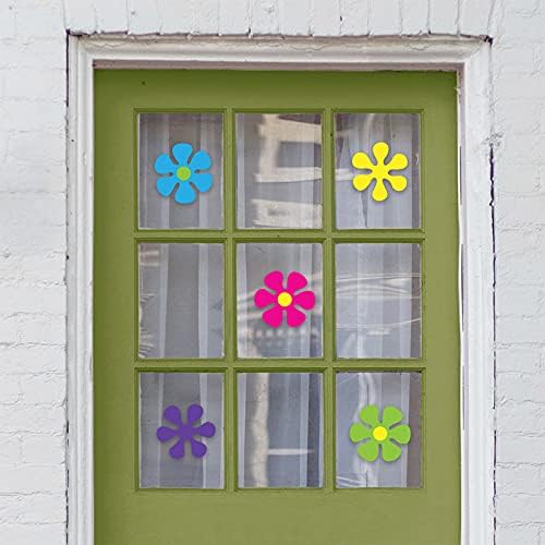 Beistle Mini Retro Flower Cutouts - Image 2