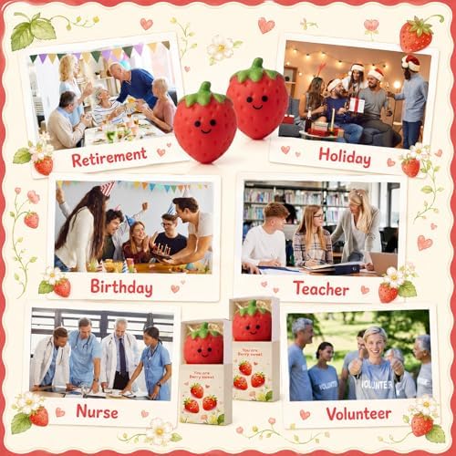 24 Sets Strawberry Gifts You are Berry Party Favors with Boxes - Image 6