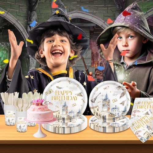 140PCS Birthday Party Supplies Decorations for Kids Boys Birthday Napkin Cups Disposable Tableware Set For 20 Guests - Image 3