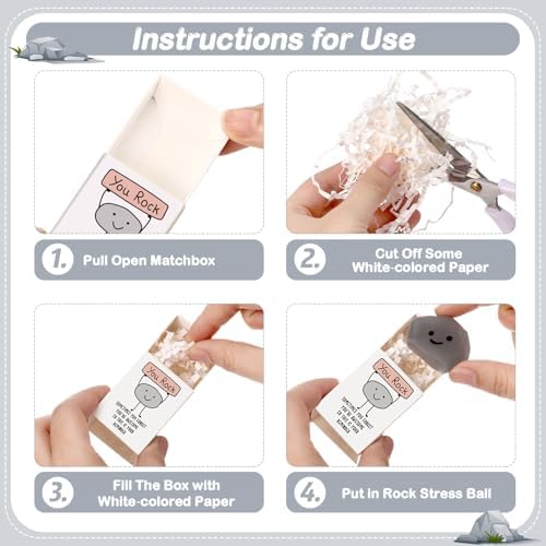 24 Sets You Rock Gifts Inspirational Party Favors with Support Boxes - Image 3