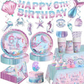 Xynic Mermaid Birthday Decorations for 6th Birthday, Serves 25 by Unknown