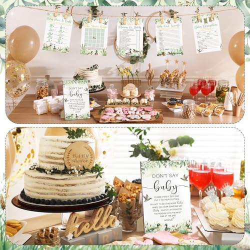 Patelai 321 Pcs Baby Shower Games Supplies, Mallard Duck - Image 6