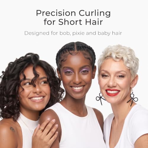 TYMO Airflow Mini Pro Curling Iron for Short Hair, 0.7" Mini Flat Iron - Image 2