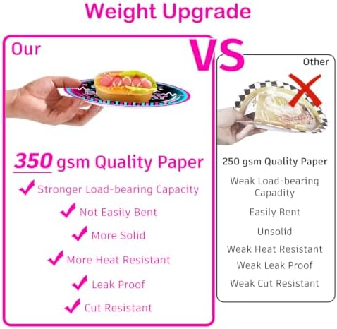 208PCS wellspar Karaoke Music Party Decorations Tableware Set, 25 Guests - Image 4
