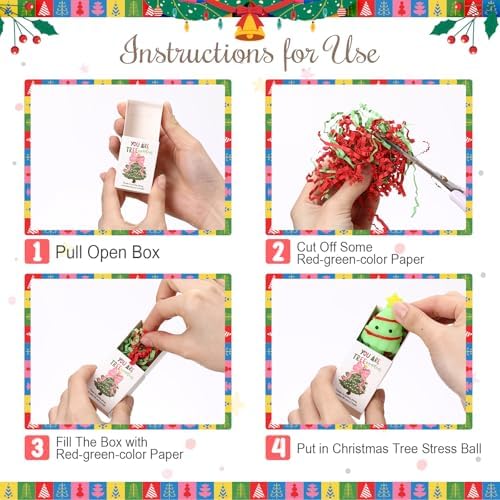 20 Sets Christmas Appreciation Gifts Tree Holiday Party Favors with Boxes - Image 3
