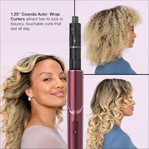 Shark FlexStyle, Air Multi-Styler & Drying System, Black Cherry, HD457CR - Image 6