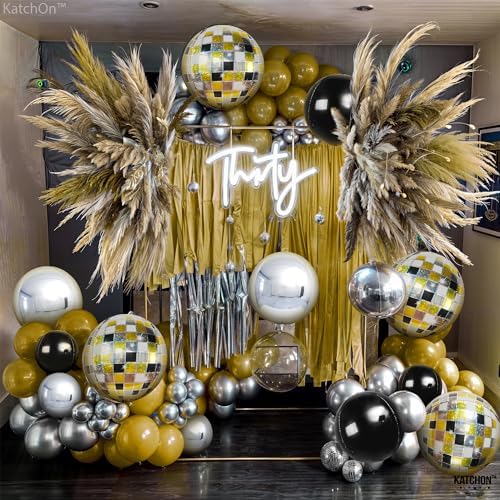 KatchOn Disco Ball Balloons - 22 Inch, Pack of 14, Disco Party Decorations - Image 7