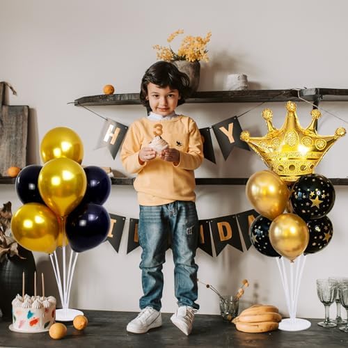 4 Sets Balloon Stand Kits, Balloon Sticks Holder with Base for Table Centerpiece Graduation Birthday Baby Shower Party Decorations - Image 4