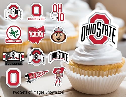 Ohio State Merch Buckeyes Party Supplies, Graduation & Birthday Decor 42 Pc - Image 5