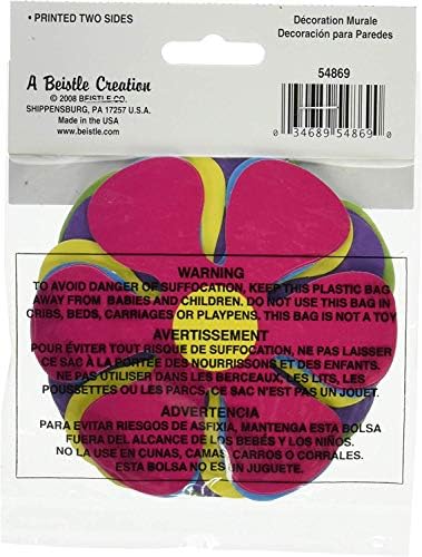 Beistle Mini Retro Flower Cutouts - Image 4