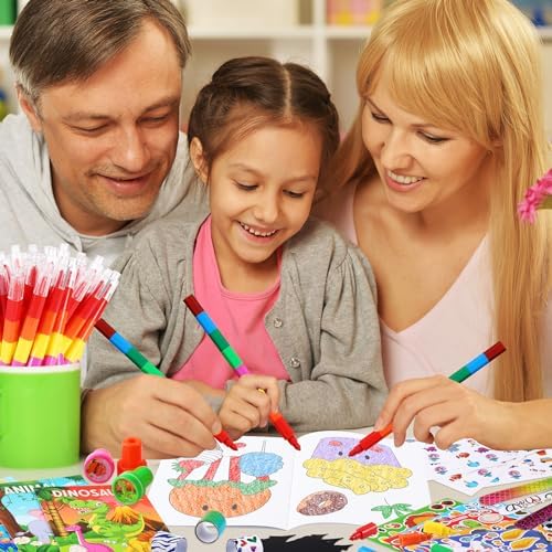 BenLouis 96Pcs Birthday Coloring Set for Kids Party Favors - Image 6