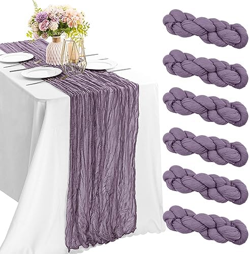10FT Cheesecloth Table Runner Boho Party Home Decorations by JALANCY