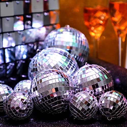 MTLEE 20 Pcs Disco Balls Decorations Assorted Size Party Decor - Image 2