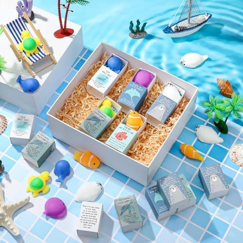 25 Sets Positive Gifts Animal Birthday Party Favors with Support Boxes - Image 5