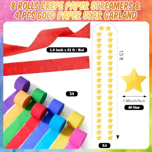 TaoBary Fancy Princess Rainbow Birthday Party Ceiling Wedding Decor - Image 5