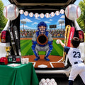 Mixweer Halloween Baseball Trunk or Treat Car Decorations Kits by Mixweer