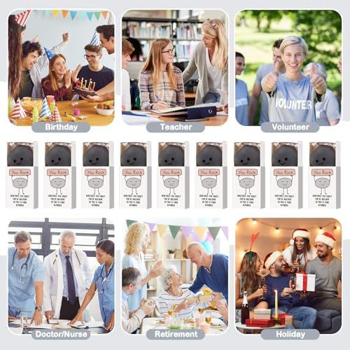 72 Sets You Rock Gifts Inspirational Party Favors with Support Boxes - Image 6
