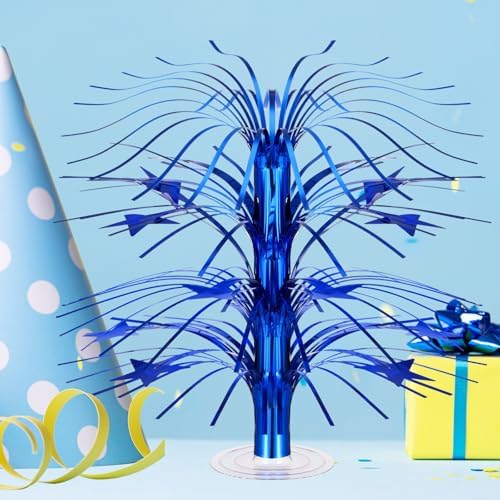 6 Pcs Star Centerpiece, Blue - Image 3
