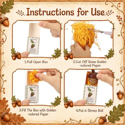 36 Sets Thanksgiving Positive Gifts Fall Party Favors Relief Trinkets - Image 3