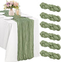 10FT Cheesecloth Table Runner Boho Party Home Decorations by JALANCY