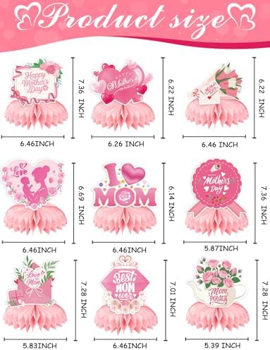 Mothers Day Table Decorations, Mother's Day Decorations Centerpieces - Image 4