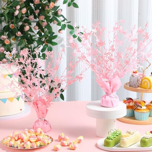 3 Pcs Pink Bow Table Decorations - Image 3