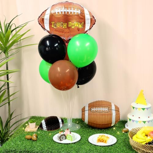 Naozinebi 4 Sets Football Birthday Party Balloons Stand Kit Party Decor - Image 4