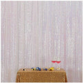 Poise3EHome 6FT x 6FT Iridescent Sequin Photography Backdrop Curtain for Party Decoration by Poise3EHome