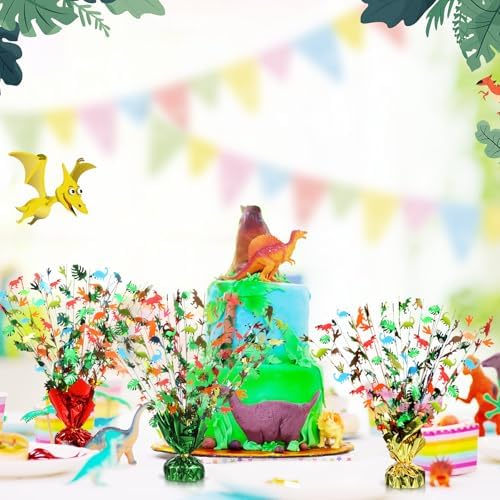 3 Pcs Dinosaur Party Decorations Dinosaur Table Centerpieces - Image 6