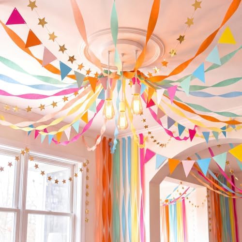 Frienda 14 Pcs Colorful Party Decorations Set for Fancy Birthday Party by Frienda