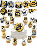 UC Berkeley Merch Graduation Decorations Party Supplies Banner 42 Pcs by PartyKandyDecorGifts