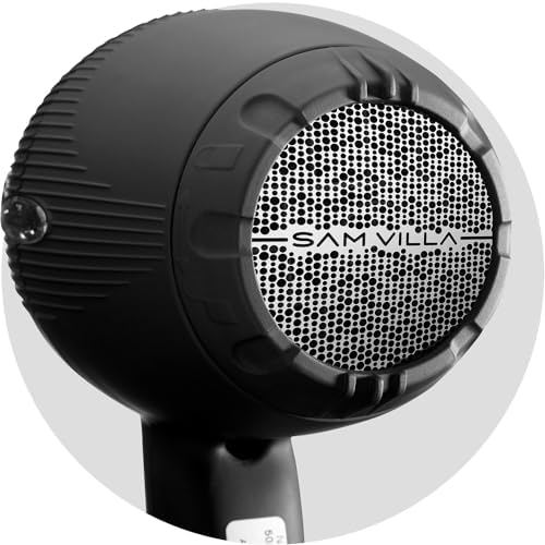 Sam Villa Professional Ionic Hair Dryer, Variable Speed & Heat - Image 4