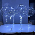 Lightsfever 6PCS LED Bobo Balloons with Sticks, Balloon Stand DIY Kits by lightsfever