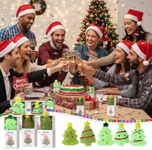 20 Sets Christmas Appreciation Gifts Tree Holiday Party Favors with Boxes - Image 6