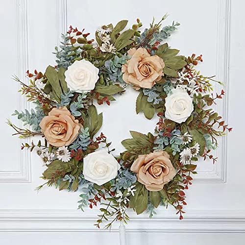 FACINOC Roses Artificial Flowers Nude Bouquet Box Set Fake Flower with Stem - Image 6